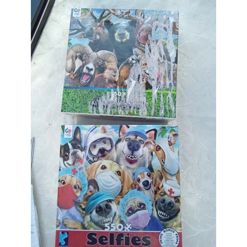 Jig Saw Two Puzzles‎ Ceaco Selfies